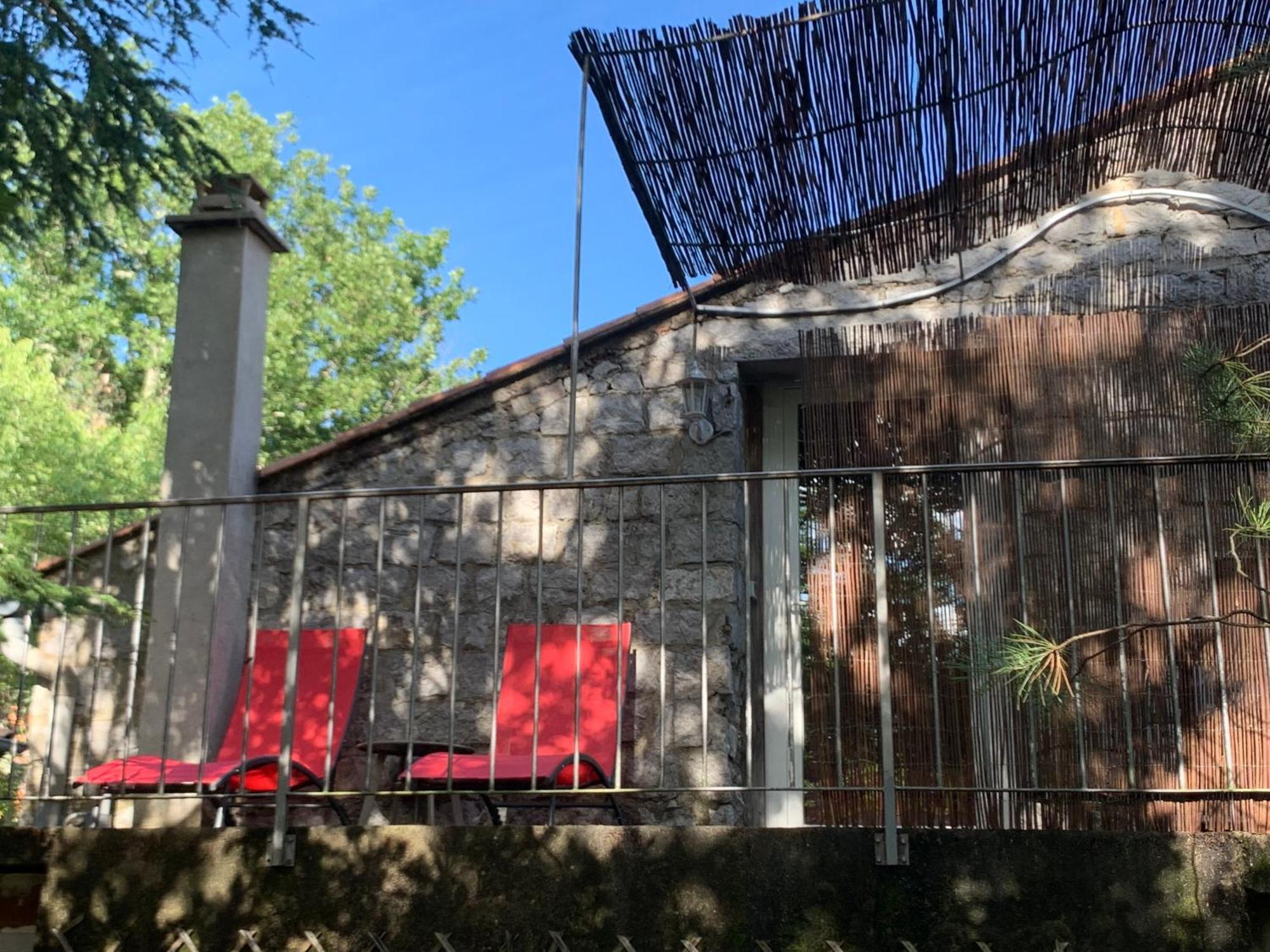 Gite Avec Piscine Privee Au Coeur D'Une Foret De Chenes Proche De Vallon Pont D'Arc Saint Alban Auriolles Zewnętrze zdjęcie